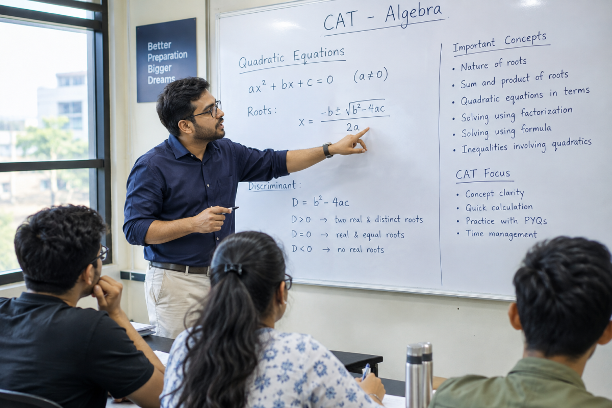 CAT algebra topics and preparation strategy