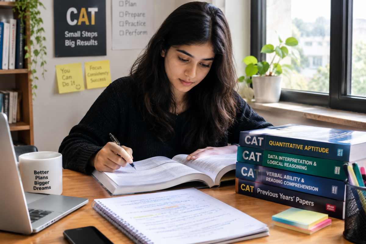 Best books for CAT preparation 2026 for MBA aspirants